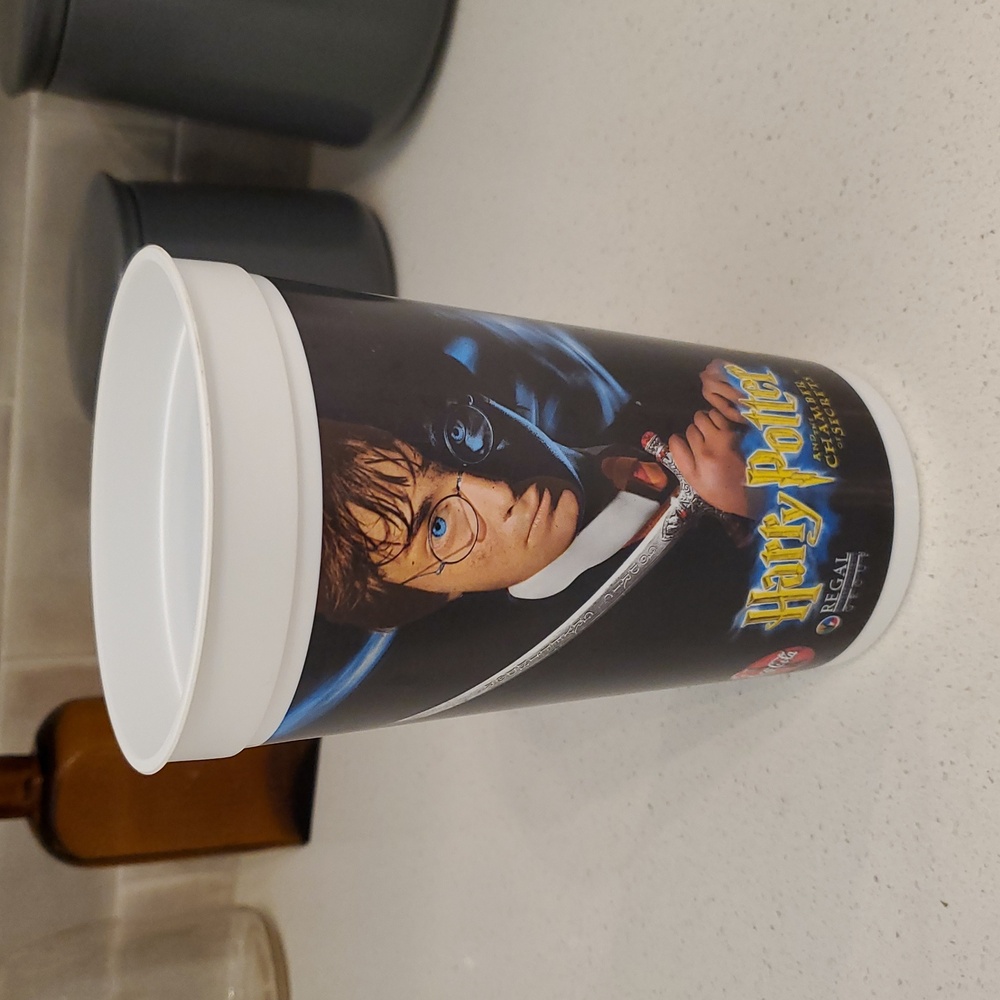 Harry Potter and the Chamber of Secrets Vintage Plastic Movie Cup 2002